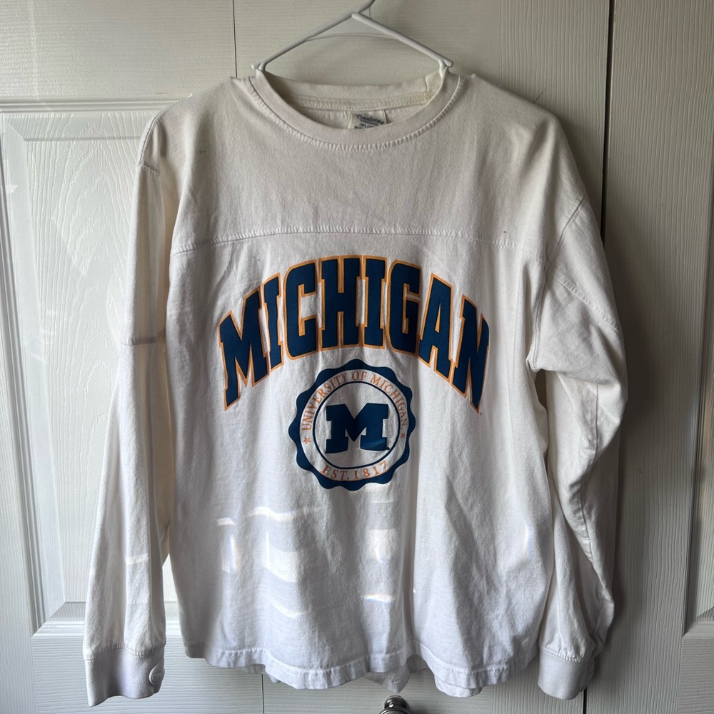 Michigan long sleeve shirt
